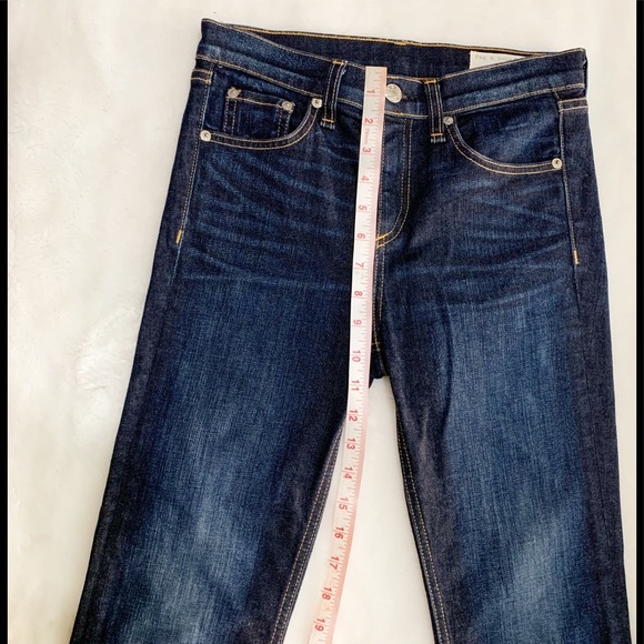 Rag & Bone High Waist 10” Inch Crop/Jean/Denim - Picture 8 of 8